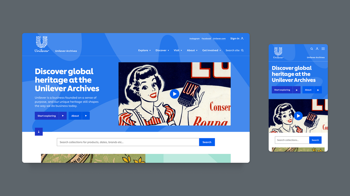 The online home for Unilever's complete archives